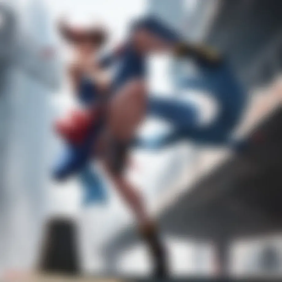 Martial Arts Master in Action