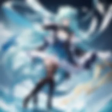 Main Character's Evolution in Season 4 Visual representation of the main character in a new setting