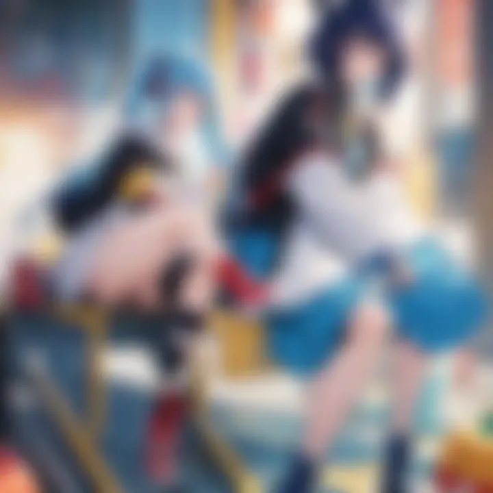Community gathering celebrating anime culture