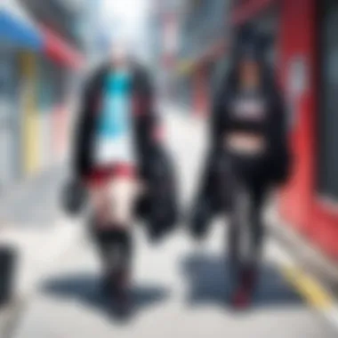 Anime and Urban Music Fusion Live performance blending anime music and urban beats