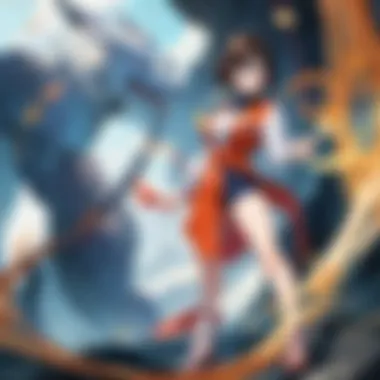 Themes of Friendship and Rivalry Artwork highlighting the themes of friendship and rivalry present in the series