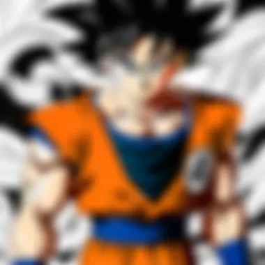 A Curated Collection of Dragon Ball Z Manga An image showing a collection of Dragon Ball Z manga volumes on a shelf