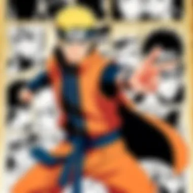 Cover art of Naruto manga showcasing the protagonist