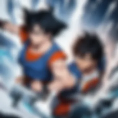 Cultural impact of Goku illustrated through fan art and merchandise