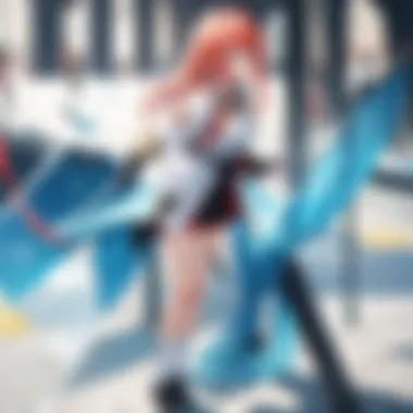 Gathering of fans at a convention celebrating Sword Art Online cosplay