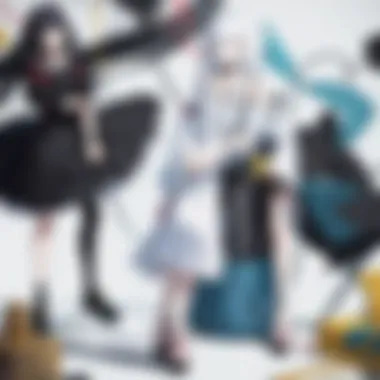 Complex Relationships in the World of Punpun Scene highlighting the relationships between characters