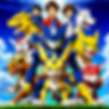 The Evolution of Digimon Filmography An infographic detailing the historical evolution of Digimon films over the years.