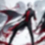 A captivating scene from Tokyo Ghoul showcasing Kaneki in transformation