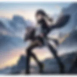 A visual representation of the dynamic landscapes in Sword Art Online games