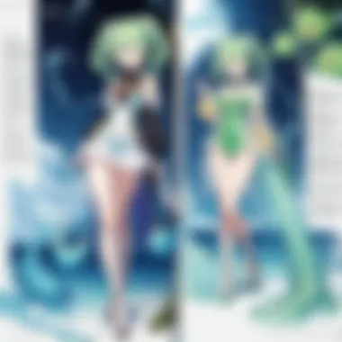 Evolution of Slime Anime Over Time An illustration highlighting the evolution of slime anime throughout the years.