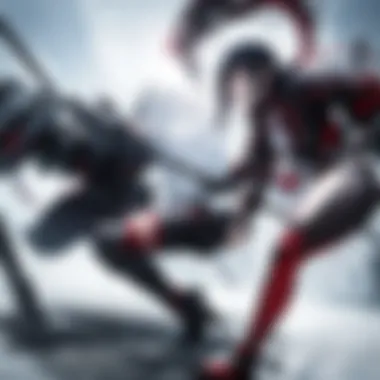 Intense Action in a Key Battle Scene A dynamic illustration of a key battle scene that highlights the anime's intense action.