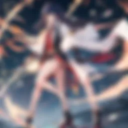 Mystical Aura surrounding the Protagonist