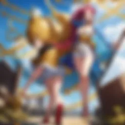 Abstract and artistic depiction of the One Piece Gold movie poster