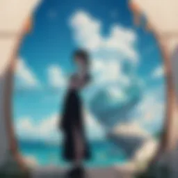 A captivating scene from Spirited Away showcasing the enchanting spirit world.