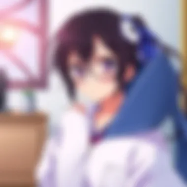A thematic representation of anime consumption trends in the digital age.
