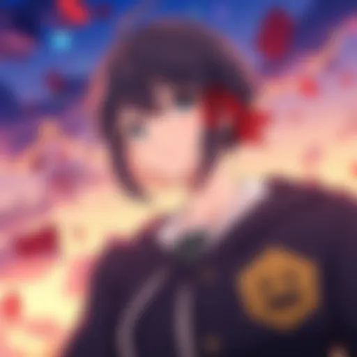 A picturesque scene from the anime 'Given' showcasing an emotional moment between characters.