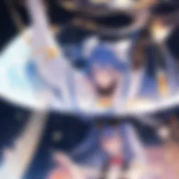 A picturesque scene from Fly Me to the Moon that captures the romance between characters.