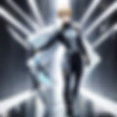 Genos: The Technological Marvel Genos showcasing his prowess on AnimeLogix