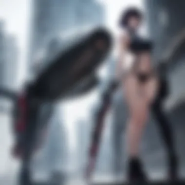The Iconic Major Motoko Kusanagi Character design showcasing Major Motoko Kusanagi