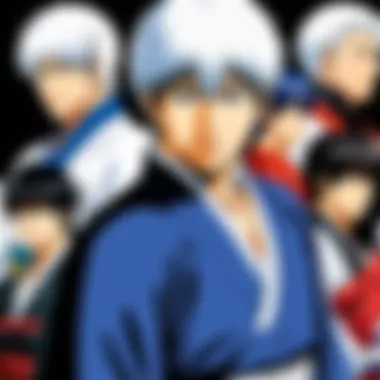 Gintama's Legacy in Manga A visual depiction of the critical acclaim and impact Gintama has had on the manga genre.