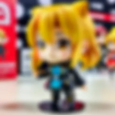 Fans engaging in a Nendoroid-themed event or convention