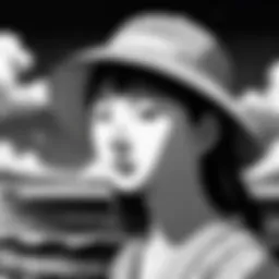 Illustration showcasing the protagonist Punpun in a pivotal scene