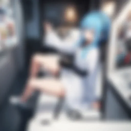 A vibrant collage of popular anime titles available on Google Play, showcasing diversity in genres and styles.