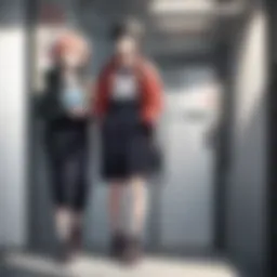 Unique Haikyuu Character Illustration