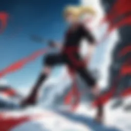 Naruto character in action