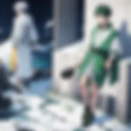 Gon Freecss in a pivotal scene