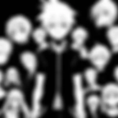 Character Development in Soul Eater A dramatic scene showcasing character development in Soul Eater