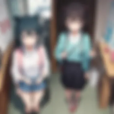 Intricate Plot Details of Nichijou Online Artistic Representation of Intricate Plot Details in Nichijou Online