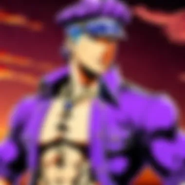 Jonathan Joestar's Determination The protagonist Jonathan Joestar showcasing his determination