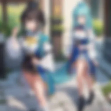 Cultural Impact of Konosuba in Isekai A collage of key scenes emphasizing the cultural impact of Konosuba within the isekai genre.