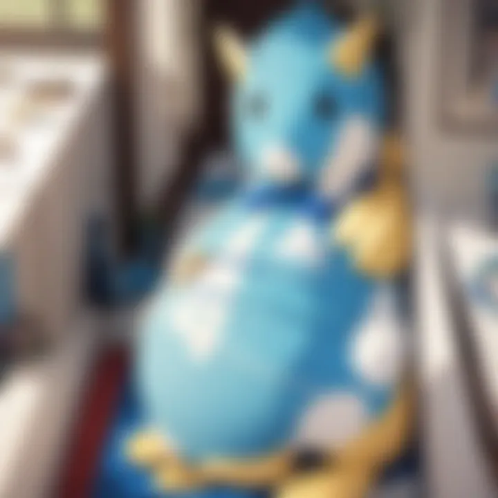 Lapras Plush Admired by Anime Enthusiasts