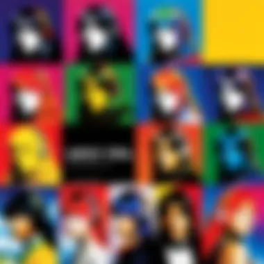 Evolution of Sound through Album Covers Album covers showcasing the evolution of L'Arc en Ciel's music