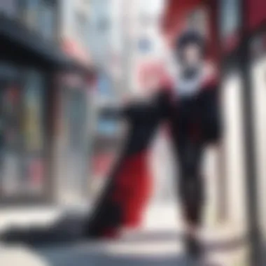 Romantic Connection in Anime A scene depicting the essence of romantic connection in anime