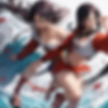 Luffy's Confrontation Luffy facing a formidable opponent in One Piece Episode 957
