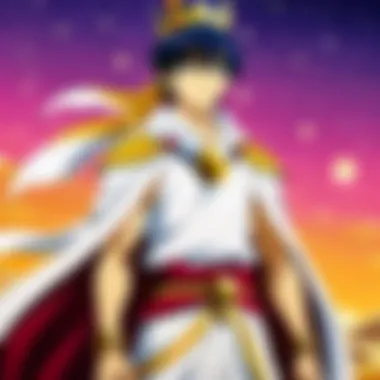Thematic Depth in Magi An intricate depiction of the thematic elements within the Magi series