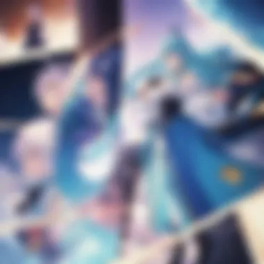 Mesmerizing Anime Character Development Mesmerizing Anime Character Development Illustration