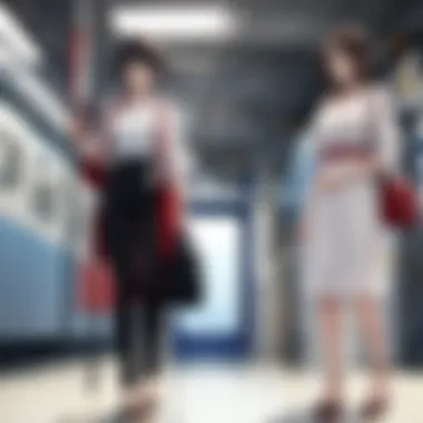 Heartfelt Reunion on the Train Emotional reunion between pivotal characters