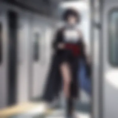 Enigmatic Atmosphere of the Train Mysterious fog enveloping the Mugen Train