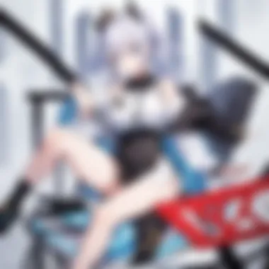 The Thriving VTuber Ecosystem A vibrant digital landscape showcasing a popular VTuber surrounded by fans in an online setting.