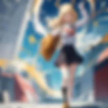 Unique Animation Style Visuals showcasing the unique animation style of My Hero Academia