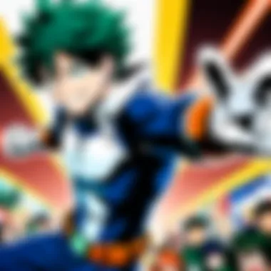Viewer Engagement in My Hero Academia An illustration of viewer engagement metrics related to My Hero Academia.