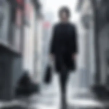 Mysterious protagonist in *Oldboy* movie