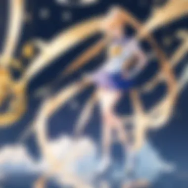 Metamorphosis into Sailor Guardian Mystical Transformation of Sailor Moon