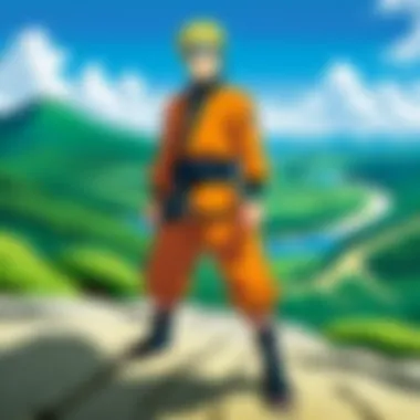 Stunning Landscapes of Naruto Artistic depiction of the Naruto universe's landscapes