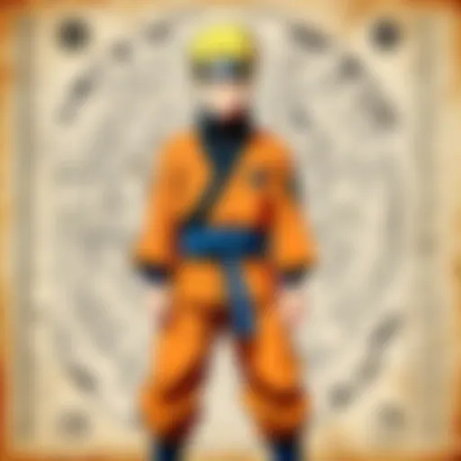 A detailed map showcasing the vital locations within the Naruto universe.
