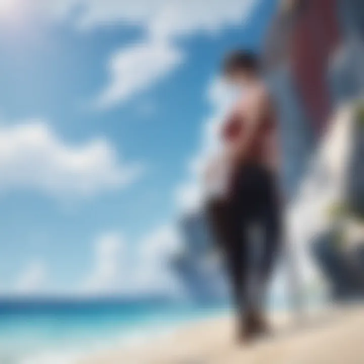 Artistic representation of the thematic essence of adventure in One Piece.